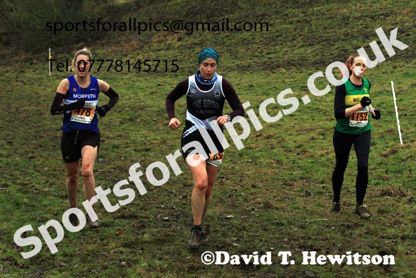 Senior womens 2022 North Eastern Harrier League, Thornley Farm, Peterlee, County Durham. Photo: David T. Hewitson/Sports for All Pics